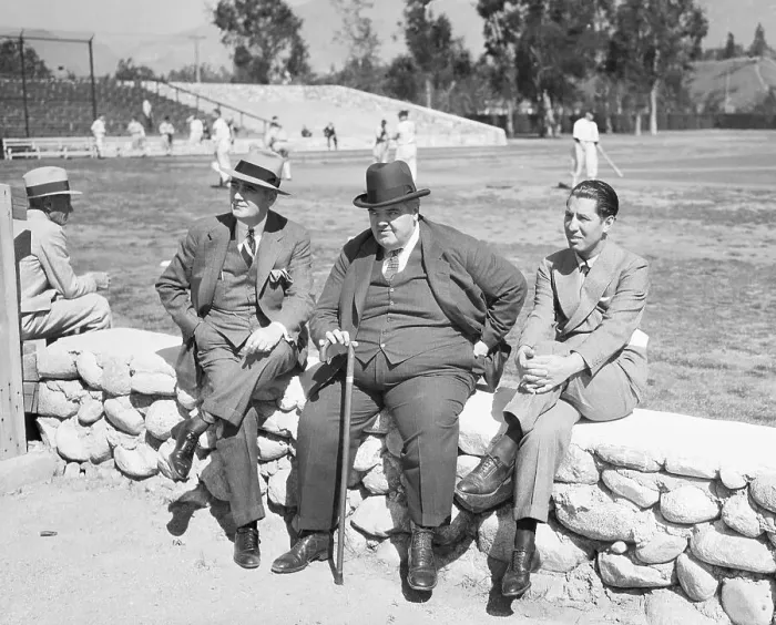 Framed Print : Chicago White Sox Officials at Spring Training