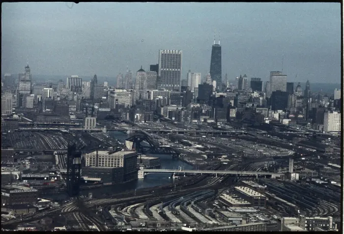 Framed Print : Chicago's Loop from South Side Framed Print : Chicago's Loop from South Side