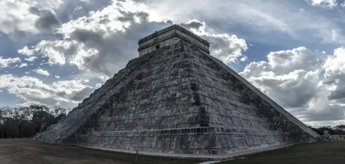 Framed Print : ChichA n Itza archeological site - Panoramic view