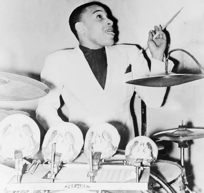 Framed Print : Chick Webb Playing Drums Framed Print : Chick Webb Playing Drums