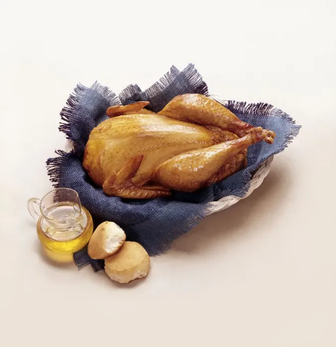 Framed Print : Chicken In A Basket Framed Print : Chicken In A Basket