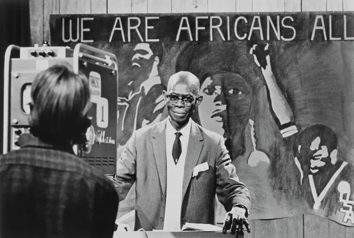 Framed Print : Chief Fela Sowande of Howard University Framed Print : Chief Fela Sowande of Howard University