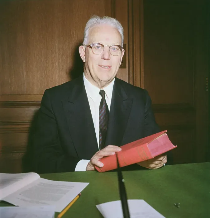 Framed Print : Chief Justice Earl Warren at His Desk Framed Print : Chief Justice Earl Warren at His Desk