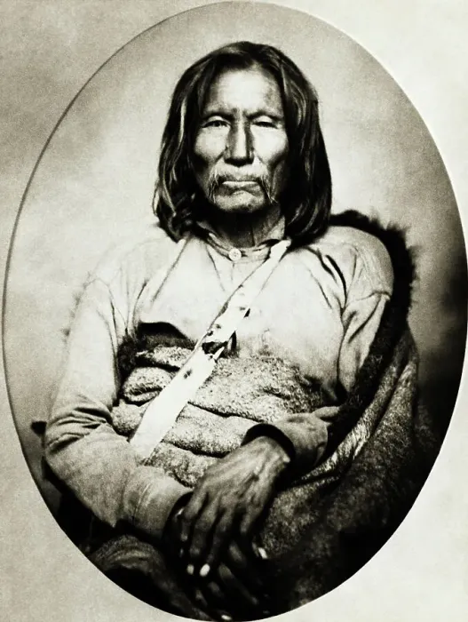 Framed Print : Chief Sitting Bear of the Kiowa Framed Print : Chief Sitting Bear of the Kiowa