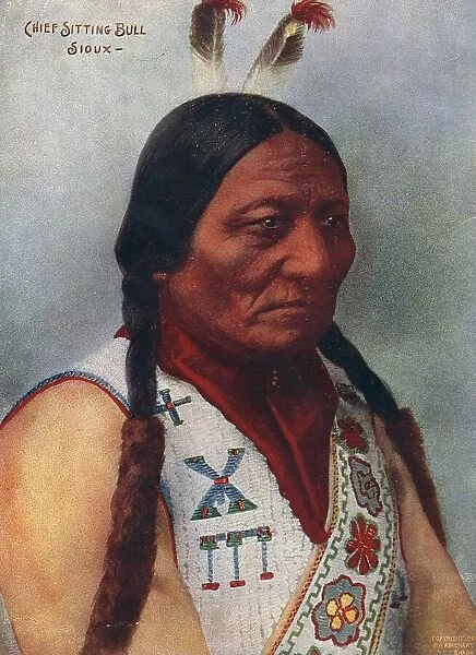 Chief Tatanka Yotaka or Sitting Bull