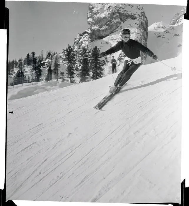 Framed Print : Chiharu Igaya Skiing Framed Print : Chiharu Igaya Skiing