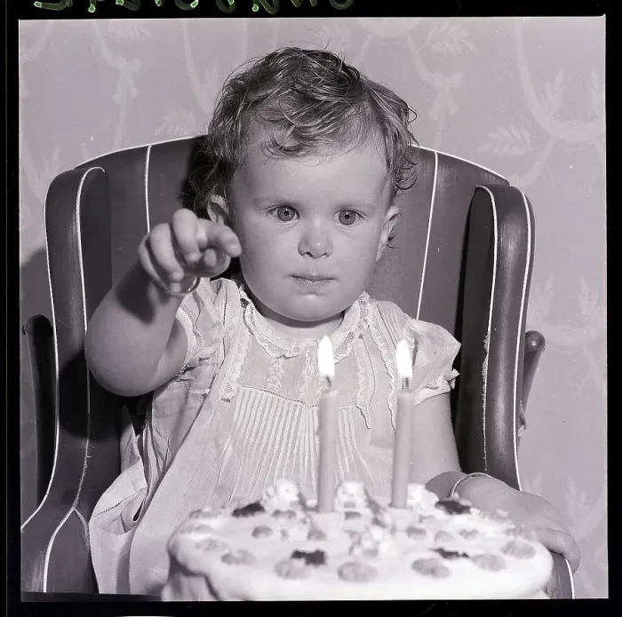 Framed Print : Child and Birthday Cake Framed Print : Child and Birthday Cake