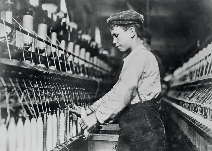 Framed Print : Child Labor in Southern Cotton Mill Framed Print : Child Labor in Southern Cotton Mill