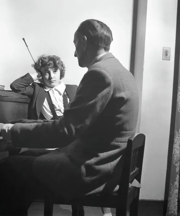 Framed Print : Child Prodigy Conductor Ferruccio Burco