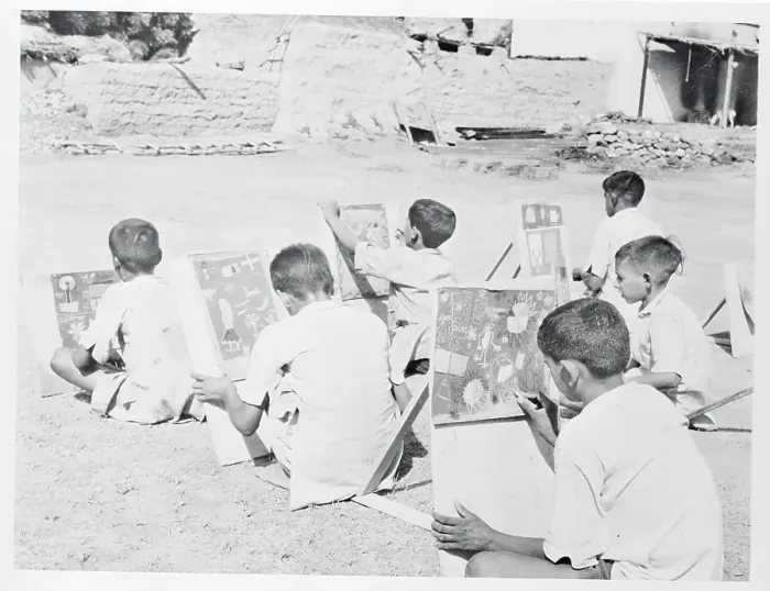 Framed Print : Children Drawing Framed Print : Children Drawing