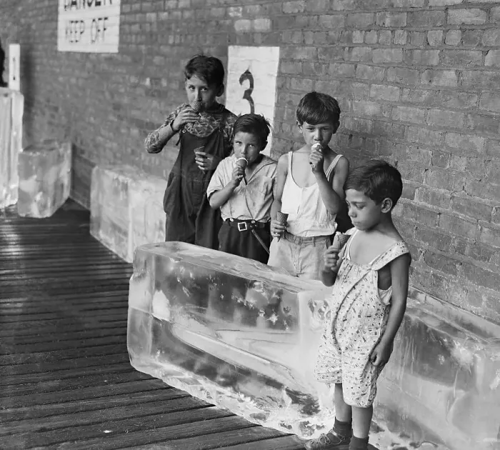 Framed Print : Children Eating Ice Cream Framed Print : Children Eating Ice Cream