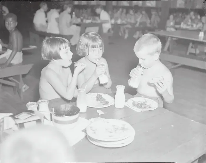Framed Print : Children Enjoying Meal at Health Camp Framed Print : Children Enjoying Meal at Health Camp