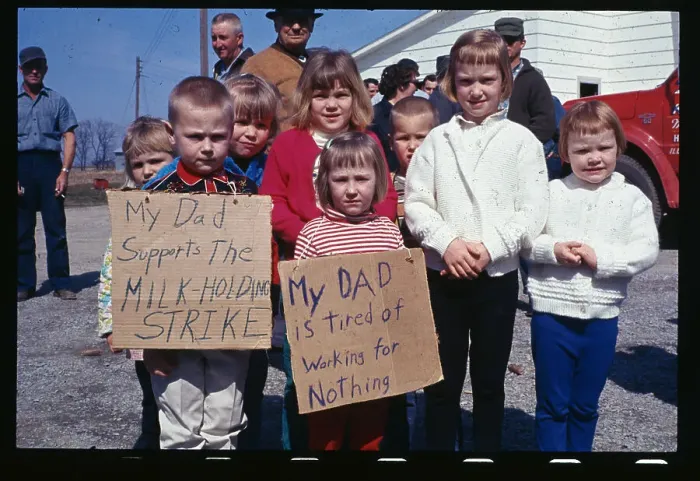 Framed Print : Children Holding Signs Framed Print : Children Holding Signs