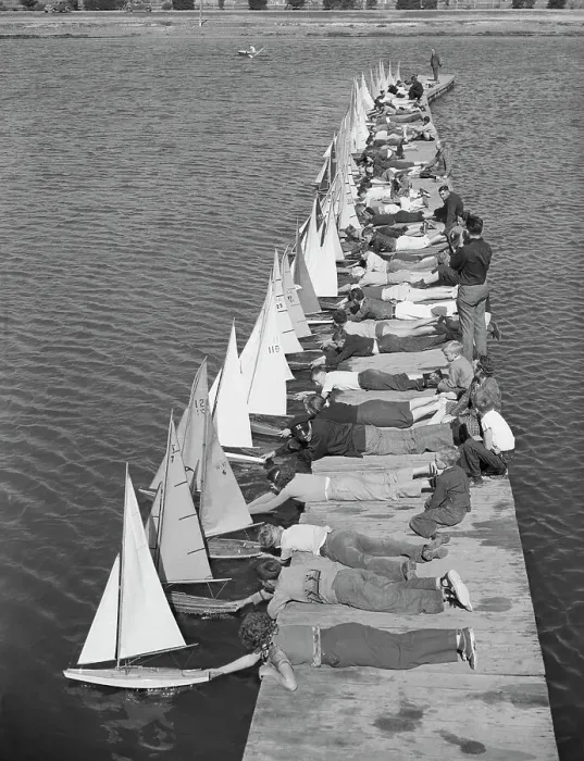 Framed Print : Children at Model Yacht Championships Framed Print : Children at Model Yacht Championships