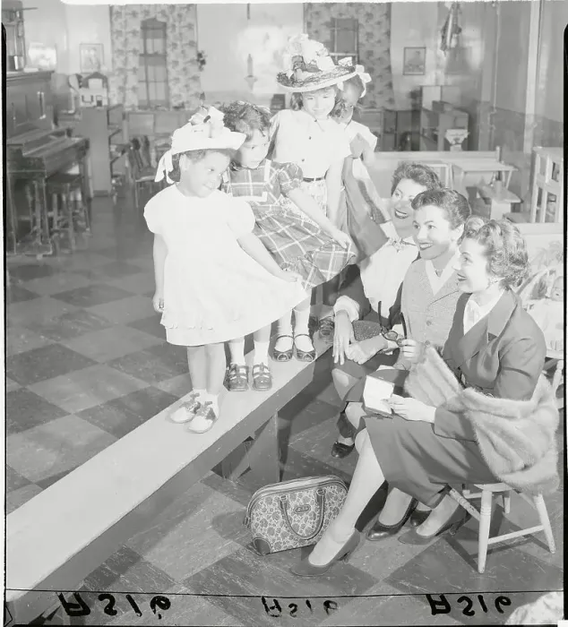 Framed Print : Children Performing Fashion Show for Adults Framed Print : Children Performing Fashion Show for Adults