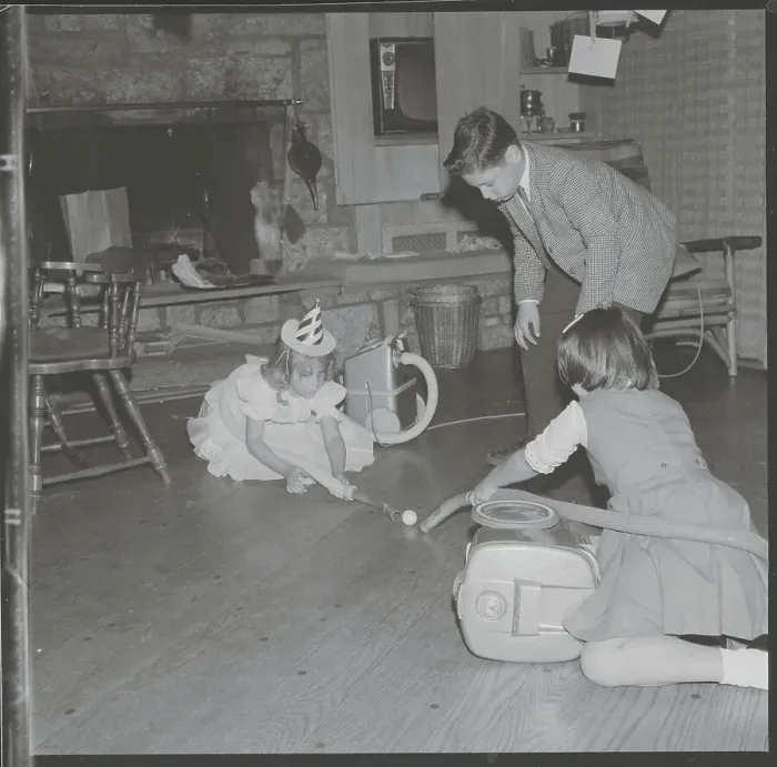 Framed Print : Children Playing Party Game