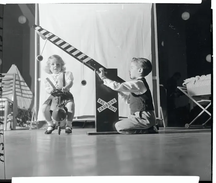 Framed Print : Children Playing with Toys