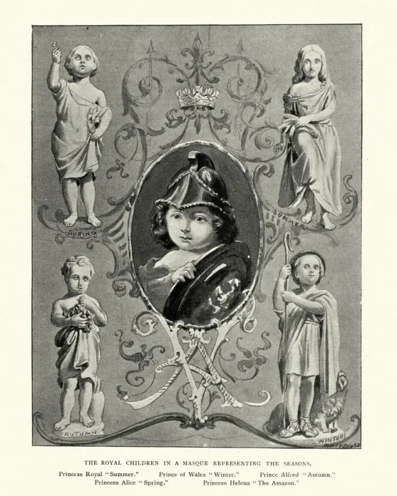 Framed Print : Children of Queen Victoria and Prince Albert Framed Print : Children of Queen Victoria and Prince Albert