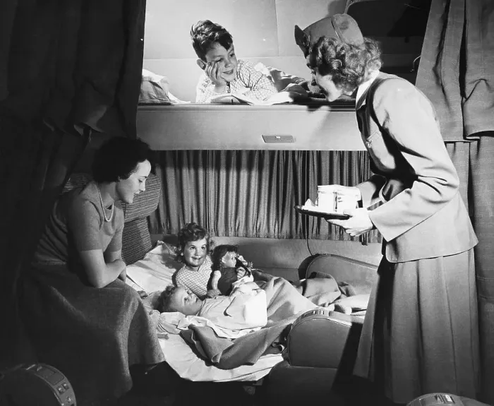 Framed Print : Children Served Breakfast In Bed On Plan Framed Print : Children Served Breakfast In Bed On Plan