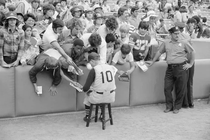 Framed Print : Children in Stands Get Lloyd Waner's Autograph Framed Print : Children in Stands Get Lloyd Waner's Autograph