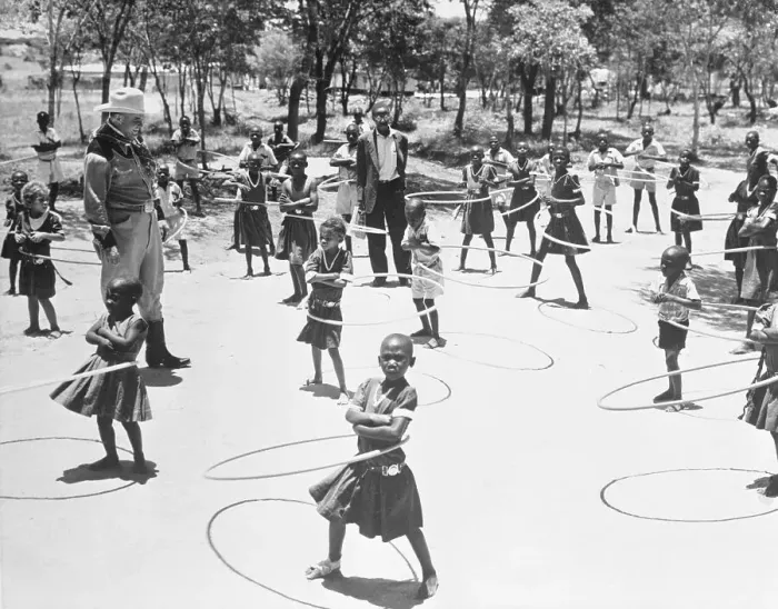 Framed Print : Children Swinging Hula Hoops Framed Print : Children Swinging Hula Hoops