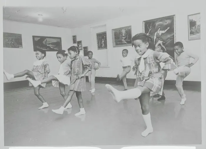 Framed Print : Children Taking Dancing Lessons Framed Print : Children Taking Dancing Lessons