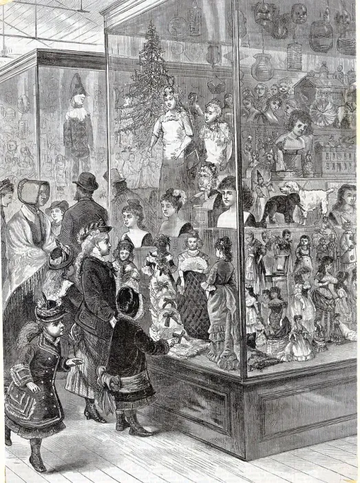 Framed Print : Childrens Exhibition Of Dolls And Toys Framed Print : Childrens Exhibition Of Dolls And Toys