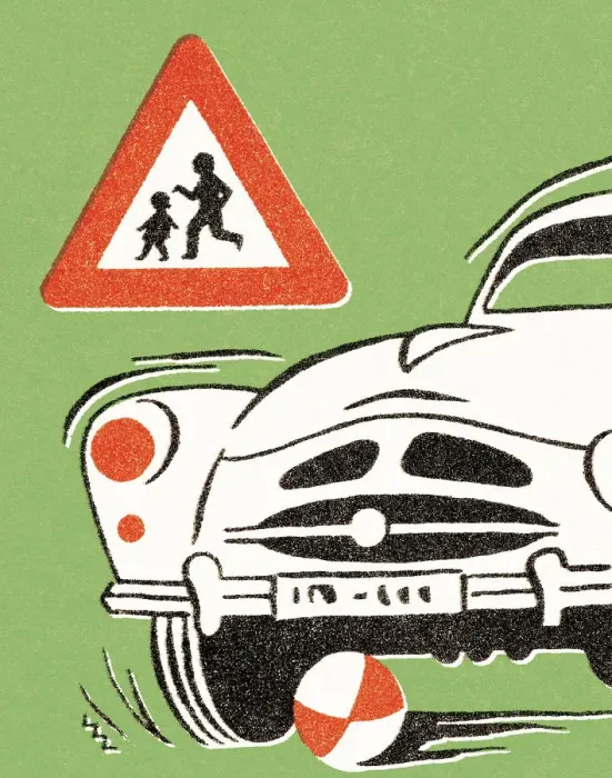 Framed Print : Childs ball goes under car Framed Print : Childs ball goes under car
