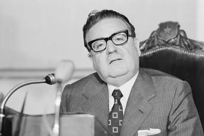Framed Print : Chilean President Salvador Allende Framed Print : Chilean President Salvador Allende