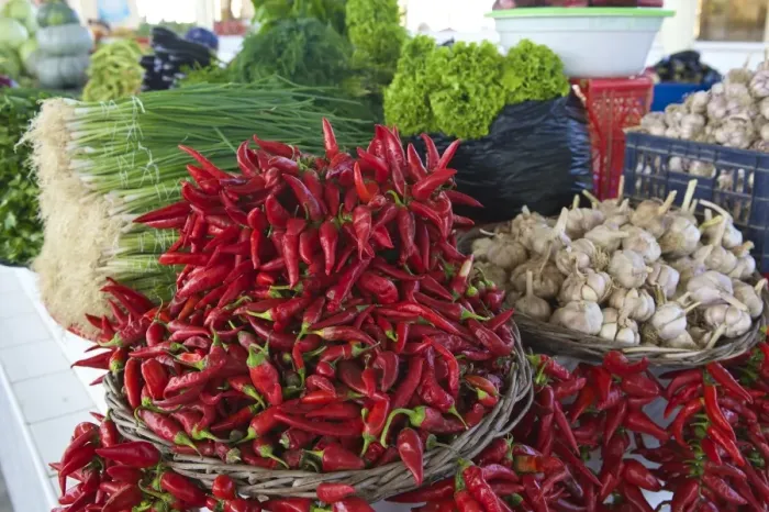 Framed Print : Chili peppers and garlic for sale at the bazaar, Bukhara, Uzbekistan Framed Print : Chili peppers and garlic for sale at the bazaar, Bukhara, Uzbekistan
