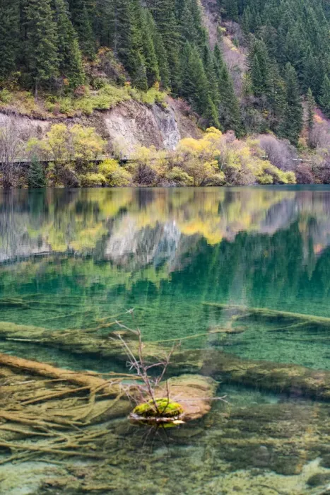Framed Print : China Tourism Scenic Area - Jiuzhaigou Framed Print : China Tourism Scenic Area - Jiuzhaigou