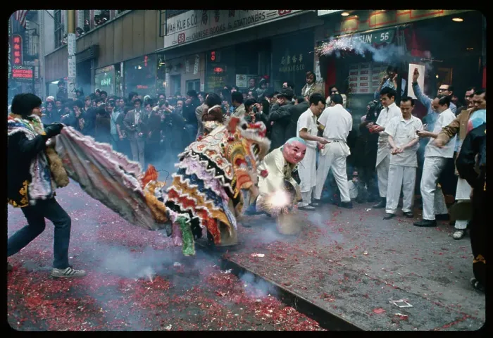 Framed Print : Chinatown Celebration for Year of the OX Framed Print : Chinatown Celebration for Year of the OX