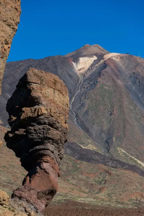 Framed Print : Chinchao rock and Teide Volcano Framed Print : Chinchao rock and Teide Volcano