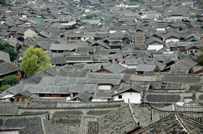 Framed Print : Chinese Ancient Town Framed Print : Chinese Ancient Town
