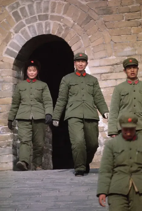 Framed Print : Chinese Army Soldiers Framed Print : Chinese Army Soldiers