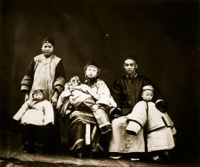 Framed Print : Chinese Family Framed Print : Chinese Family