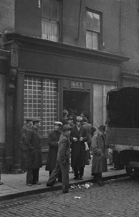 Framed Print : Chinese Men In Liverpool Framed Print : Chinese Men In Liverpool