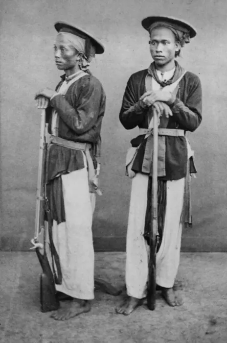 Framed Print : Chinese Soldiers Framed Print : Chinese Soldiers