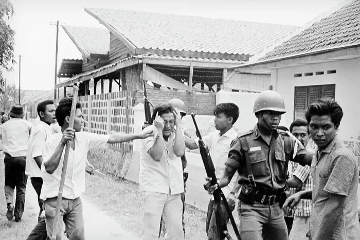 Framed Print : Chinese Student Being Harassed by Indonesians Framed Print : Chinese Student Being Harassed by Indonesians