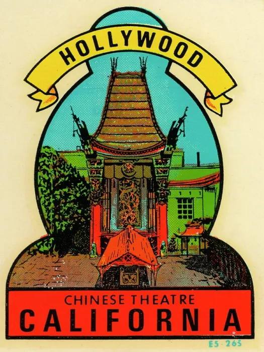 Framed Print : Chinese Theatre Framed Print : Chinese Theatre