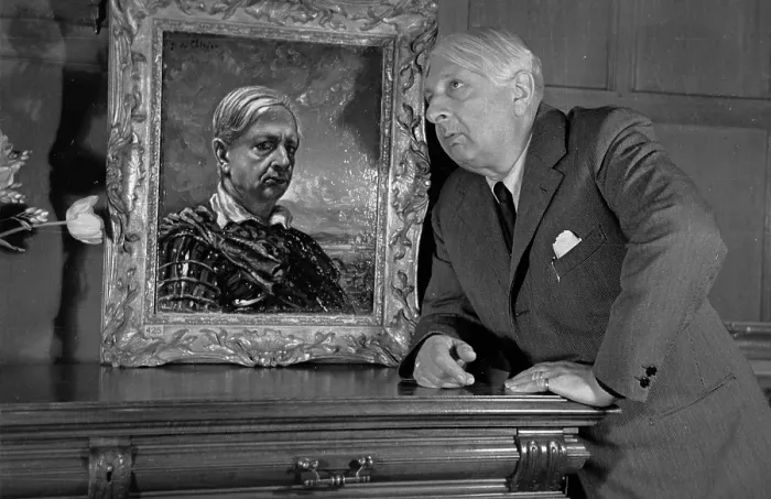 Framed Print : De Chirico And Work Framed Print : De Chirico And Work