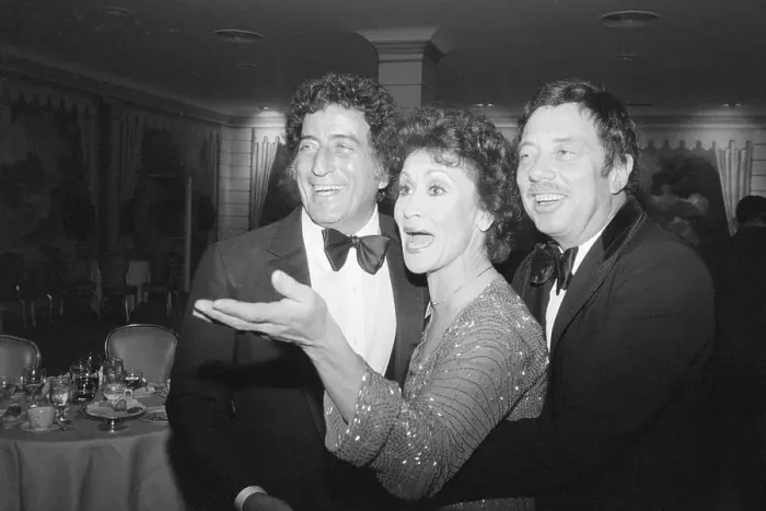 Framed Print : Chita Rivera With Tony Bennet and Cy Coleman Framed Print : Chita Rivera With Tony Bennet and Cy Coleman