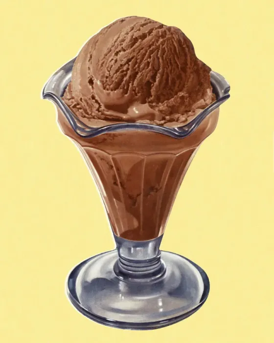 Framed Print : Chocolate Ice Cream Framed Print : Chocolate Ice Cream