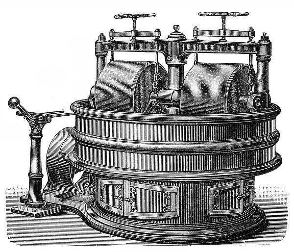 Chocolate making machine, melangeur
