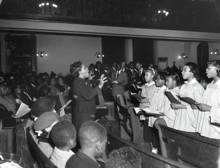 Framed Print : Choir Singing in Harlem Framed Print : Choir Singing in Harlem
