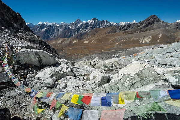 Chola pass landscape, Everest region
