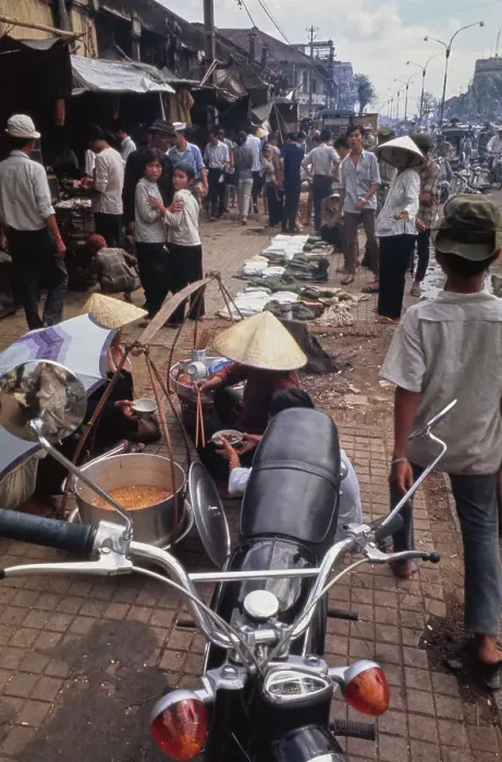 Framed Print : Cholon, Vietnam War