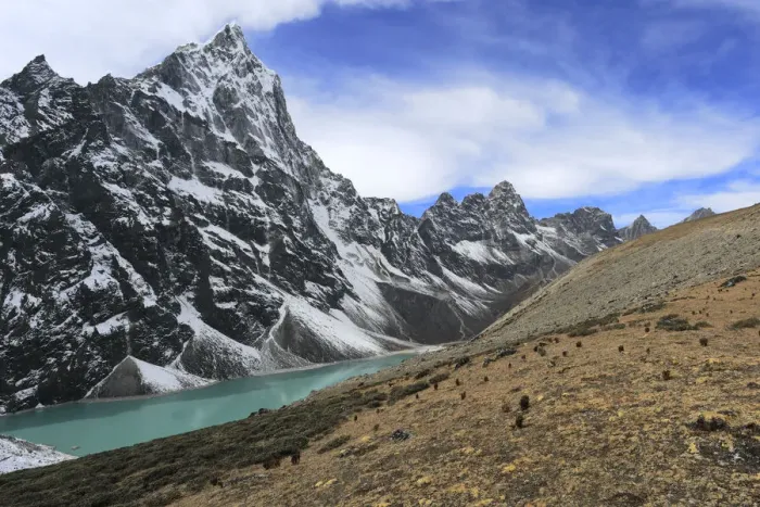 Framed Print : Cholotse Cho glacial Lake, (Chlo Tsho) Framed Print : Cholotse Cho glacial Lake, (Chlo Tsho)