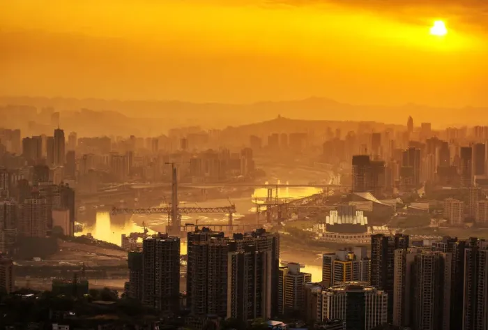 Framed Print : Chongqing city Framed Print : Chongqing city