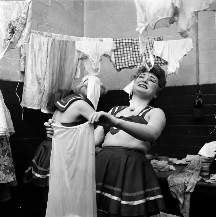 Framed Print : Chorus Girl's Laundry Framed Print : Chorus Girl's Laundry